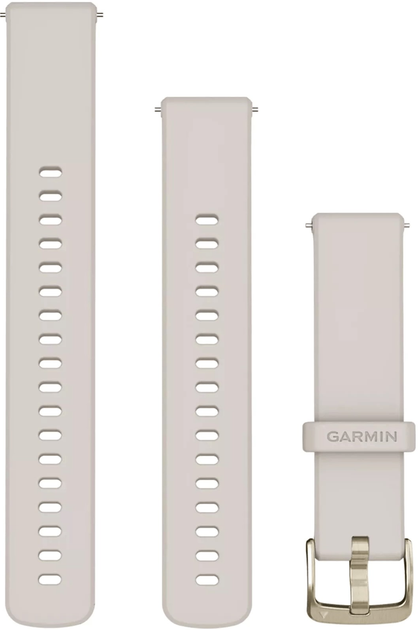 Ремінець Garmin Quick Release Silicone Band 18mm Ivory (010-13256-04) - зображення 1