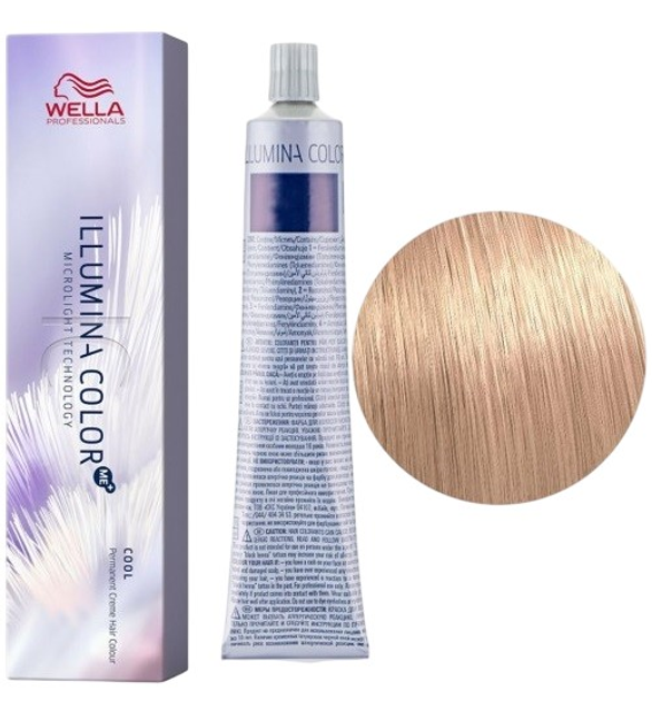 Farba do włosów Wella Professionals Illumina Color 9/59 Jasny blond trwała 60 ml (3614228809139) - obraz 1