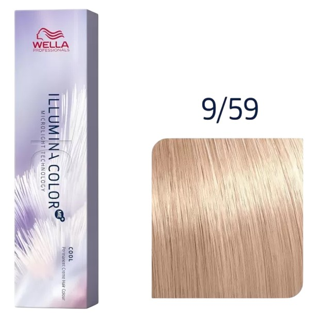 Farba do włosów Wella Professionals Illumina Color 9/59 Jasny blond trwała 60 ml (3614228809139) - obraz 2