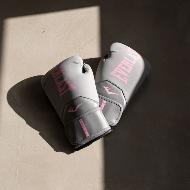 Боксерские перчатки Everlast Elite 2 Boxing Gloves (P00003310) Grey/Pink 10 унций - изображение 5