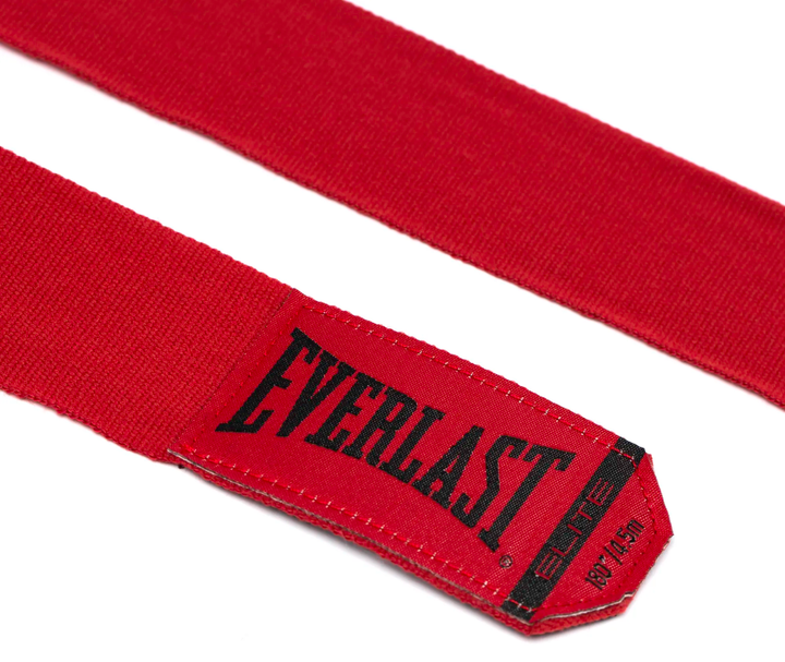 Бинты боксерские Everlast Elite Handwraps 4.57 м (P00003325) Red - Фото 4 Бинты боксерские Everlast Elite Handwraps 4.57 м (P00003325) Red - изображение 4