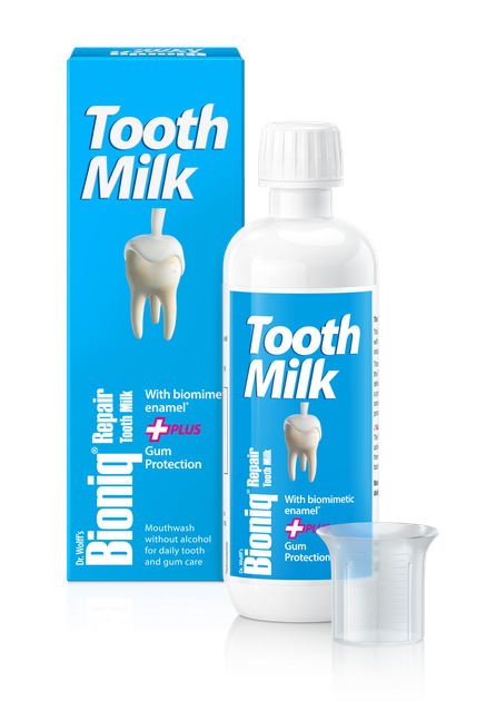 Ополіскувач для порожнини рота Bioniq Repair Zahn-Milch 400 мл (4008666830074) - зображення 4