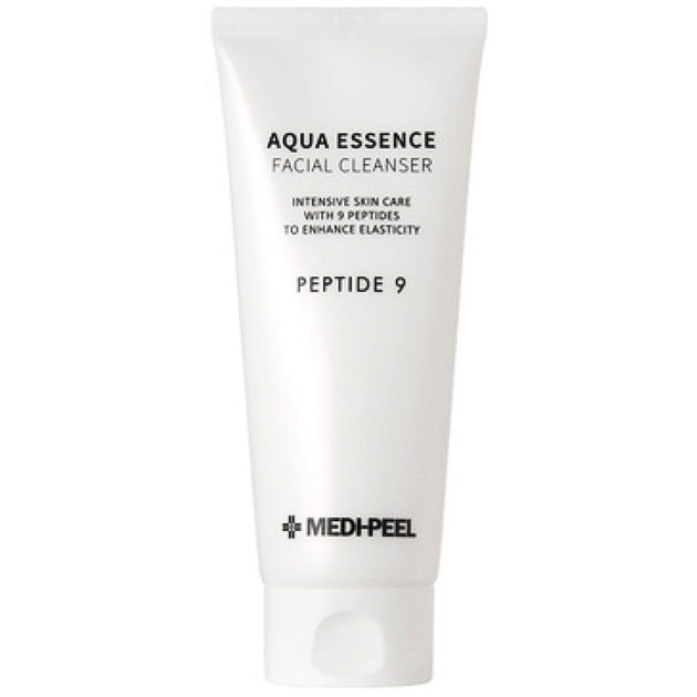 Увлажняющая пенка для умывания с пептидами Medi-Peel Peptide 9 Aqua Essence Facial Cleanser 150 мл - Фото 1 Увлажняющая пенка для умывания с пептидами Medi-Peel Peptide 9 Aqua Essence Facial Cleanser 150 мл - изображение 1
