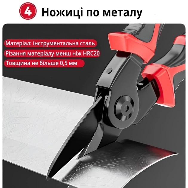 Пассатижи набор 5 в 1 многофункциональные плоскогубцы EL-8029 SJP