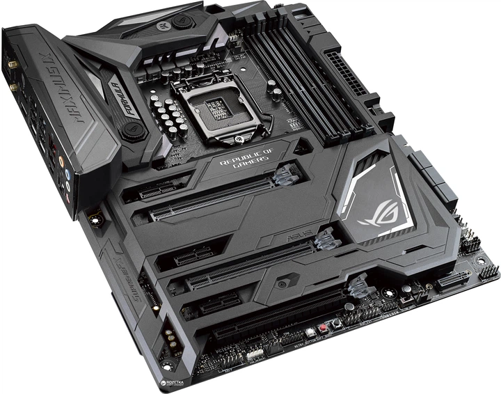 Материнська плата Asus Maximus IX Formula (s1151, Intel Z270, PCI-Ex16) - Фото 3 Материнська плата Asus Maximus IX Formula (s1151, Intel Z270, PCI-Ex16) - зображення 3