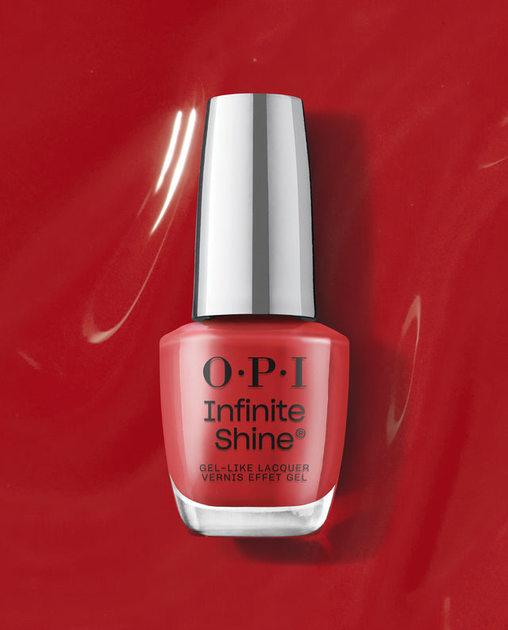 Лак для нігтів Opi Infinite Shine Big Apple Red 15 мл (4064665105810) - зображення 2