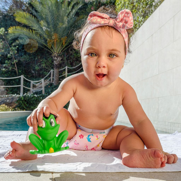 Pielucha do pływania Freds Swim Academy Rozmiar 1 Różowa 1 szt (4039184322222) - obraz 4