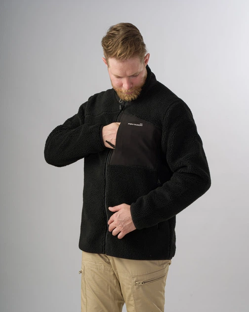 Фліска Pentagon SUMMIT SHERPA FLEECE K08063 Large, RAL7013 (Олива