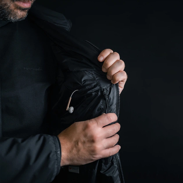 Утепленная куртка Pentagon LYNX INSULATION JACKET K08055 Medium, Чорний - изображение 12