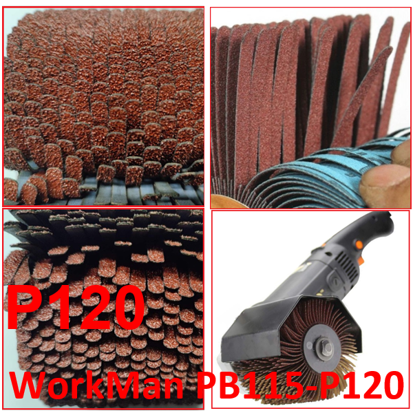 Щетка лепестковая WorkMan PB115-P120 - изображение 3