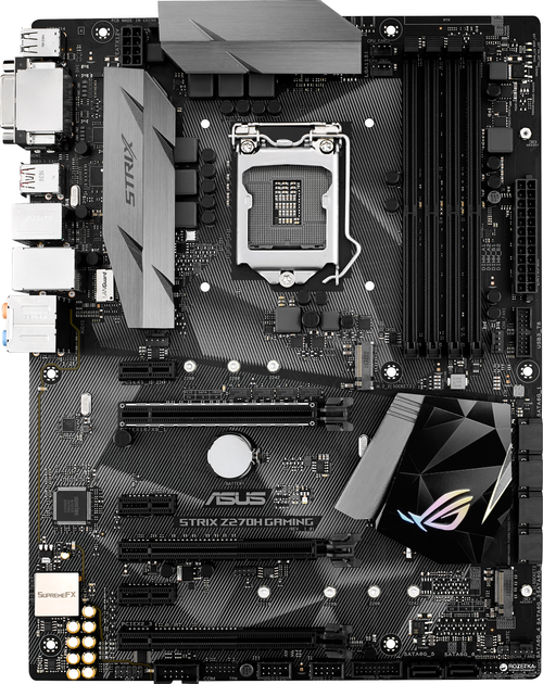 Материнская плата Asus Strix Z270H Gaming (s1151, Intel Z270, PCI-Ex16 ...