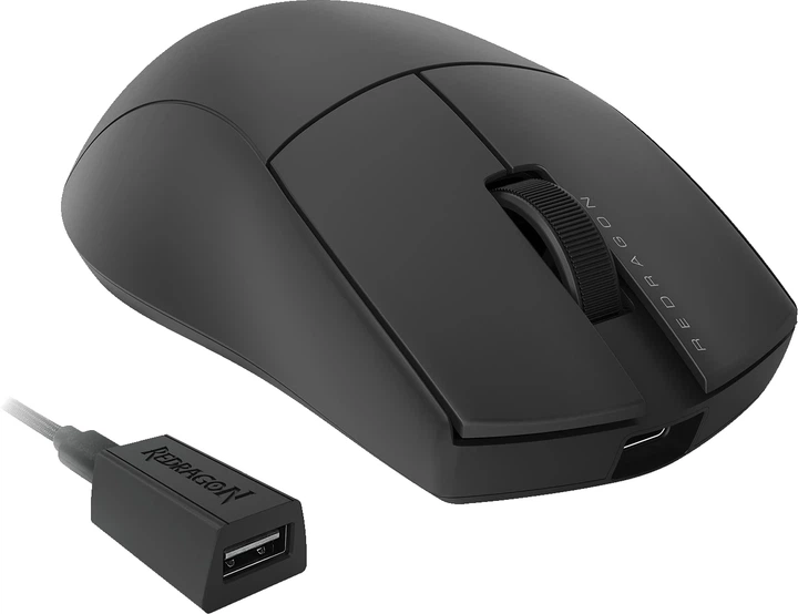 Mysz Redragon K1NG 4K Pro M916-PRO-4K Wireless/Bluetooth/USB Black (6950376722119) - obraz 9