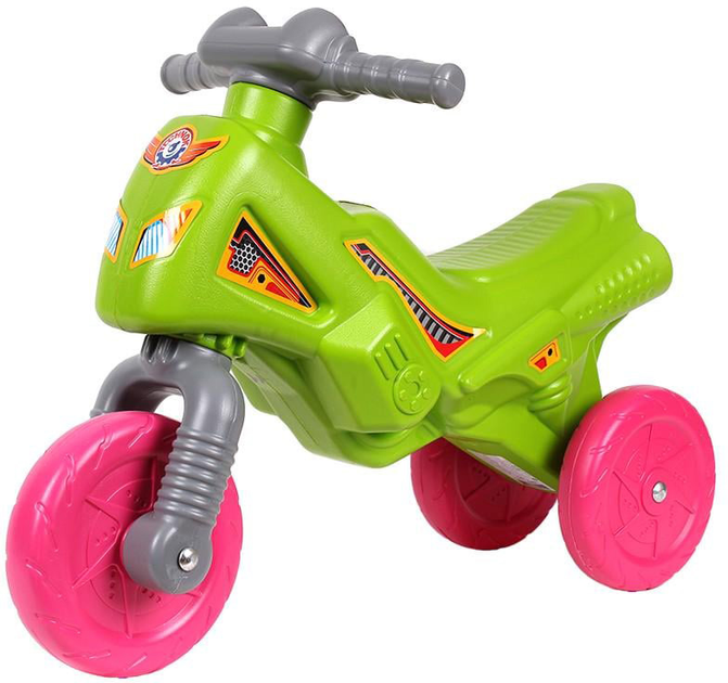 Jeździk TechnoK Mini-bike Zielony (4823037604425) - obraz 1