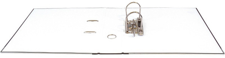 Папка-реєстратор Office Products Officer з рейкою PP A4 5.5 см червона (5901503650578) - зображення 4