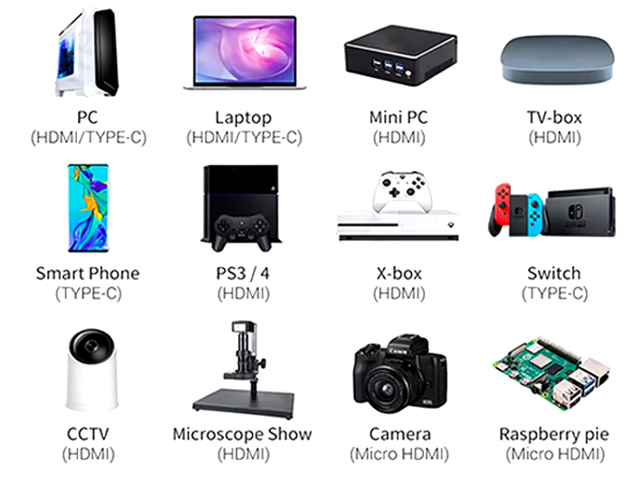Портативный TFT монитор 11,6" 1366x768 - изображение 5