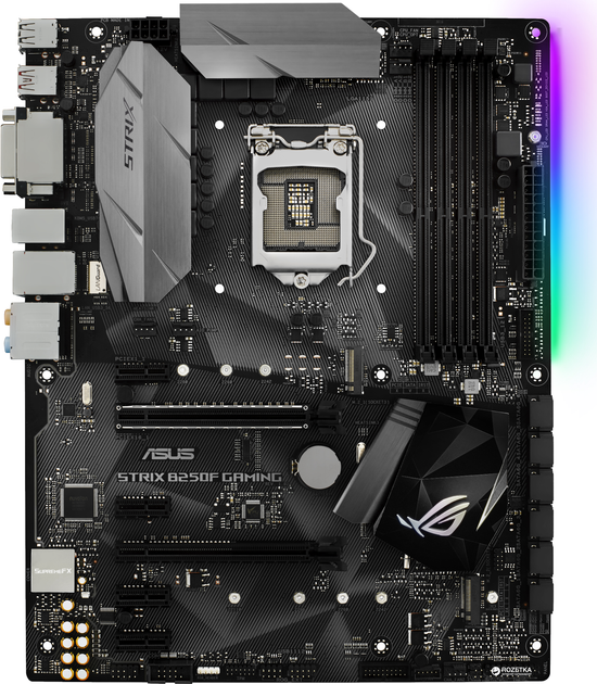 Материнская плата Asus Strix B250F Gaming (s1151, Intel B250, PCI-Ex16 ...