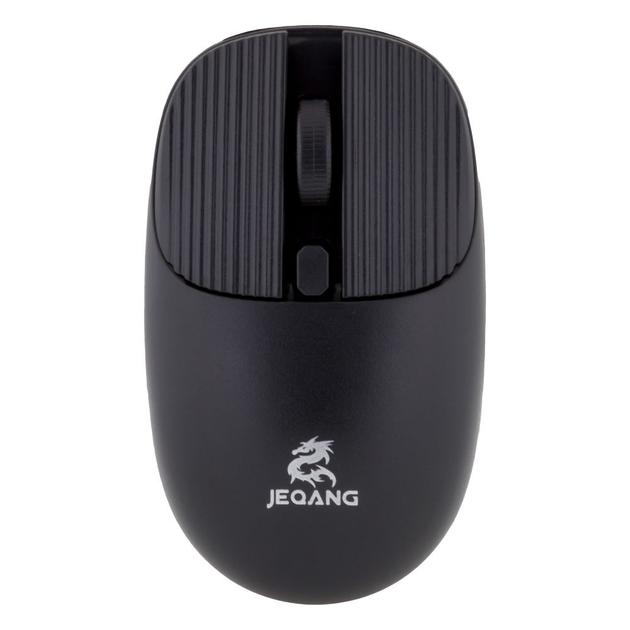 Wireless Мышь JEQANG JW-219, 2.4G, 2000 DPI, 1хАА Чёрный - изображение 1