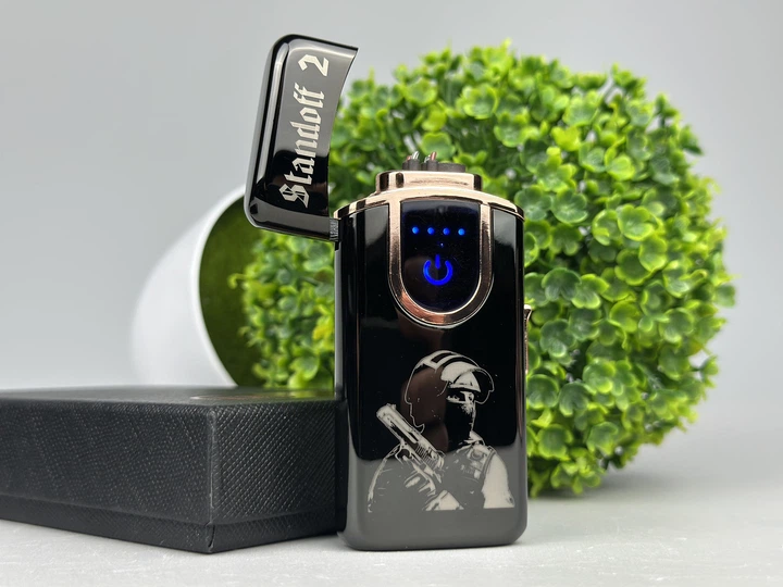Зажигалка Standoff 2 USB сенсорная и газовая в подарочной упаковке