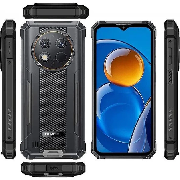 Смартфон Oukitel G1 6/256GB Black - изображение 2