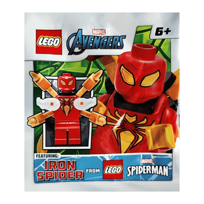 Фигурка Lego Super Heroes Marvel Iron Spider foil pack 242108 1шт - Фото 1 Фигурка Lego Super Heroes Marvel Iron Spider foil pack 242108 1шт - изображение 1