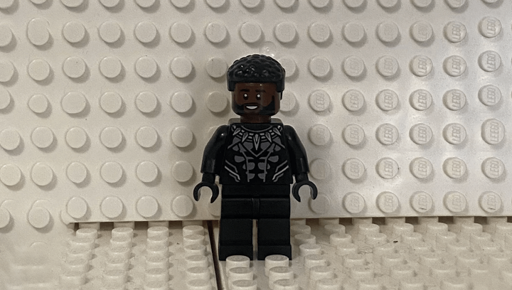 Фигурка Lego Super Heroes Marvel Black Panther with Jet paper bag 242316 1шт - изображение 4