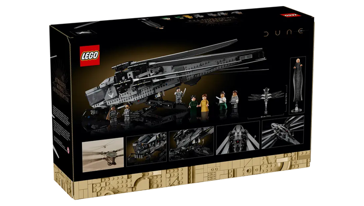 Конструктор Lego Дюна. Королевский Орнитоптер Атридов Icons 10327 - Фото 7 Конструктор Lego Дюна. Королевский Орнитоптер Атридов Icons 10327 - изображение 7