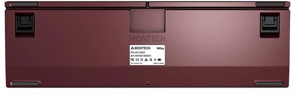 Клавіатура USB TKL MONTECH MK87DR чорна 296659 - зображення 8