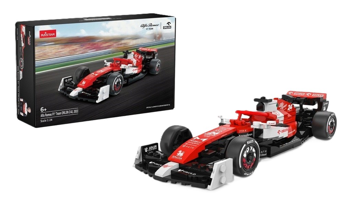 Zestaw klocków Rastar Alfa Romeo F1 C42 1:24 340 elementów (6930751323520) - obraz 1