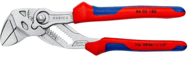 Szczypce nastawne-klucz Knipex 180 mm (86 05 180) - obraz 1