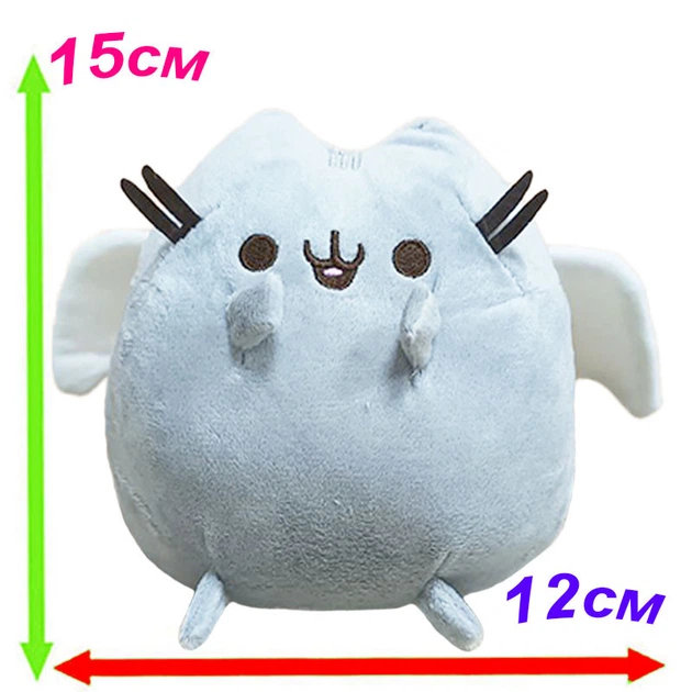 Мягкая игрушка Пушин кэт Pusheen cat Кот с крыльями 12х15 см Серый n-12524 - Фото 3 Мягкая игрушка Пушин кэт Pusheen cat Кот с крыльями 12х15 см Серый n-12524 - изображение 3