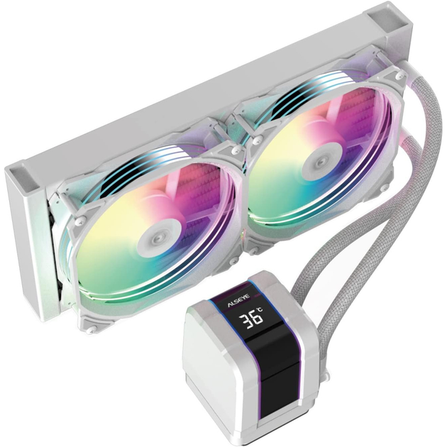 Система жидкостного охлаждения Alseye M240-PLUS-W II (AS.02.01.0030) - изображение 1