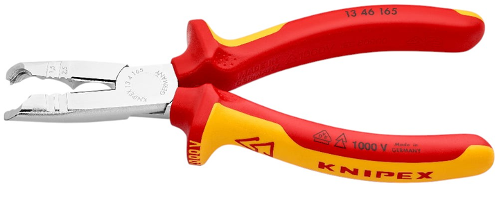 Плоскогубці для зняття ізоляції Knipex VDE 165 мм (13 46 165) - зображення 3