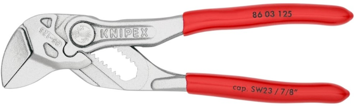 Szczypce nastawne-klucz Knipex 125 mm (86 03 125) - obraz 1