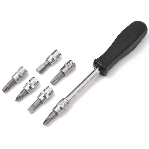 Набір насадок торцевих і біт із тріскачкою Q-tool 1/4" 46 шт. у кейсі q-tool_46v1 - Фото 6 Набір насадок торцевих і біт із тріскачкою Q-tool 1/4" 46 шт. у кейсі q-tool_46v1 - зображення 6