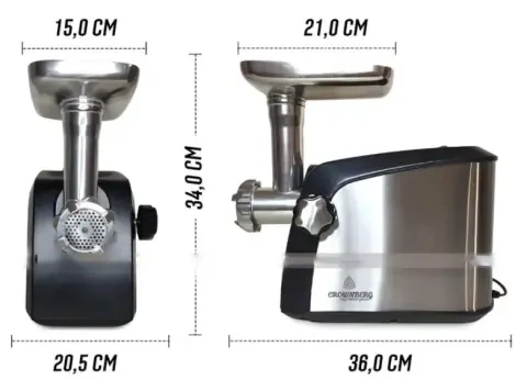 Электромясорубка CB-4216 3200 ват Crownberg - изображение 5
