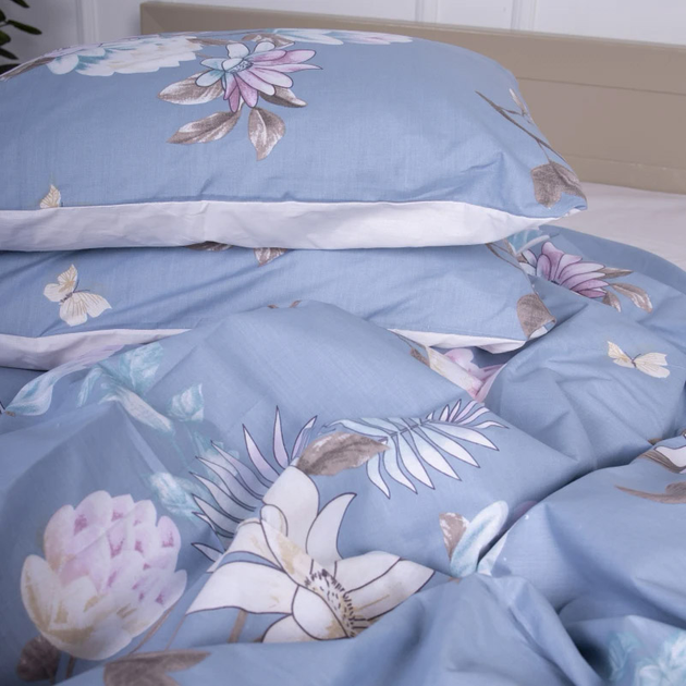 Наволочка MirSon Ranforce Elite 17-0434 -1 Azure flower 60х60 см від Rozetka на платформі USKIDKA Акція на Наволочка MirSon Ranforce Elite 17-0434 -1 Azure flower 60х60 см від Rozetka