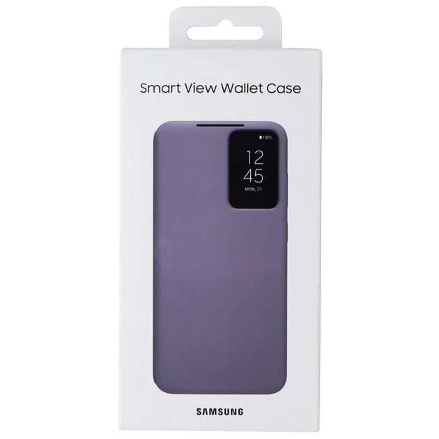 Чохол Smart View Wallet Case (AAA) для Samsung Galaxy S24 Purple - Фото 6 Чохол Smart View Wallet Case (AAA) для Samsung Galaxy S24 Purple - изображение 6