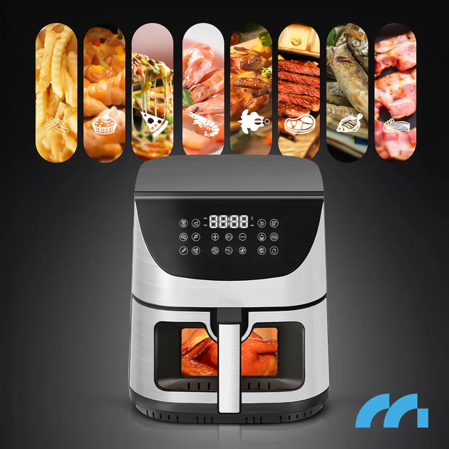 Аерофритюрниця Maltec AirFryer1800W-9L - зображення 10