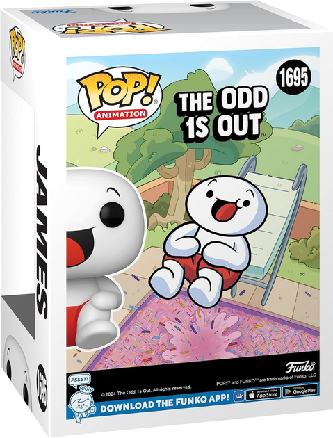 Фігурка Funko Pop! Animation Odd 1s Out James 1695 (889698725125) - зображення 3