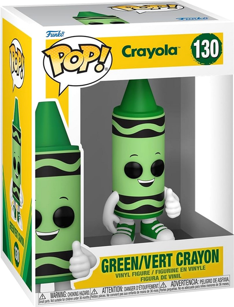 Фігурка Funko Pop! Crayola Green Crayon 130 (889698653480) - зображення 1