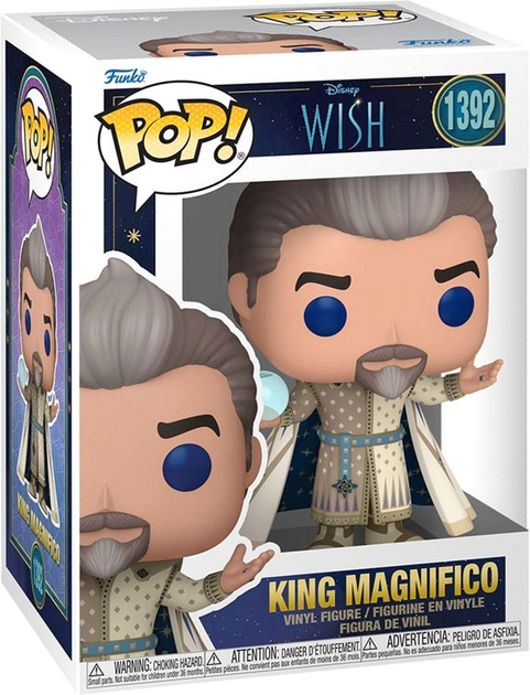 Figurka Funko Pop! Disney Wish King Magnifico 1392 (889698724227) - obraz 1