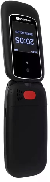 Telefon komórkowy Evelatus Wave 2 DS Graphite Black (4752192017965) - obraz 7