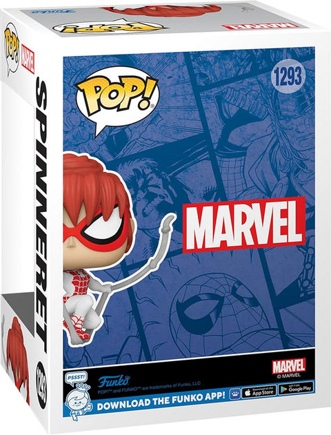 Figurka Funko Pop! Marvel Spider-Man Spinneret 1293 (889698745277) - obraz 5