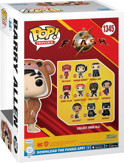 Фігурка Funko Pop! Movies DC The Flash Barry Allen (in Monkey Robe) 1345 (889698666350) - зображення 3