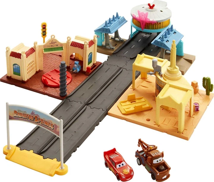 Игровой набор Тачки Радиатор Спрингс Тур Disney Pixar Cars On the