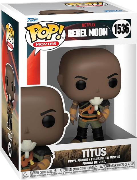 Фігурка Funko Pop! Movies Rebel Moon Titus 1536 (889698726276) - зображення 1