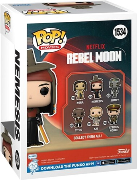 Фігурка Funko Pop! Movies Rebel Moon Nemesis 1434 (889698726283) - зображення 3