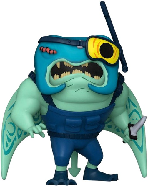 Figurka Funko Pop! Movies Teenage Mutant Ninja Turtles Mutant Mayhem Ray Fillet 1390 (889698717205) - obraz 2