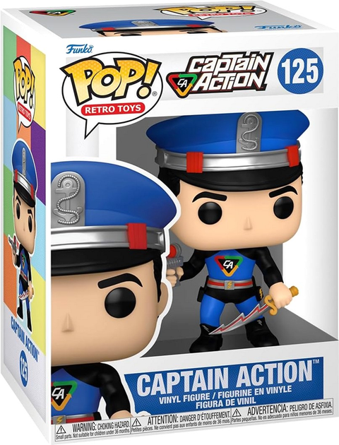 Фігурка Funko Pop! Retro Toys Captain Action Captain Action 125 (889698674584) - зображення 1