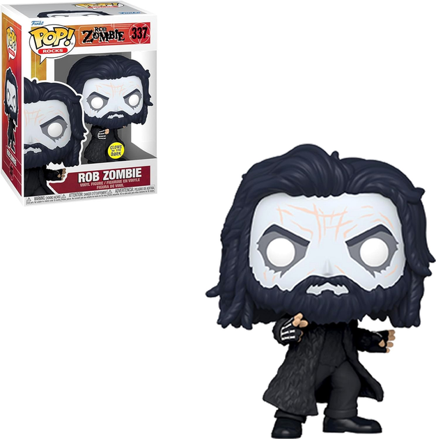 Фігурка Funko Pop! Rocks Rob Zombie Dragula Світиться в темряві 337 (889698687638) - зображення 3